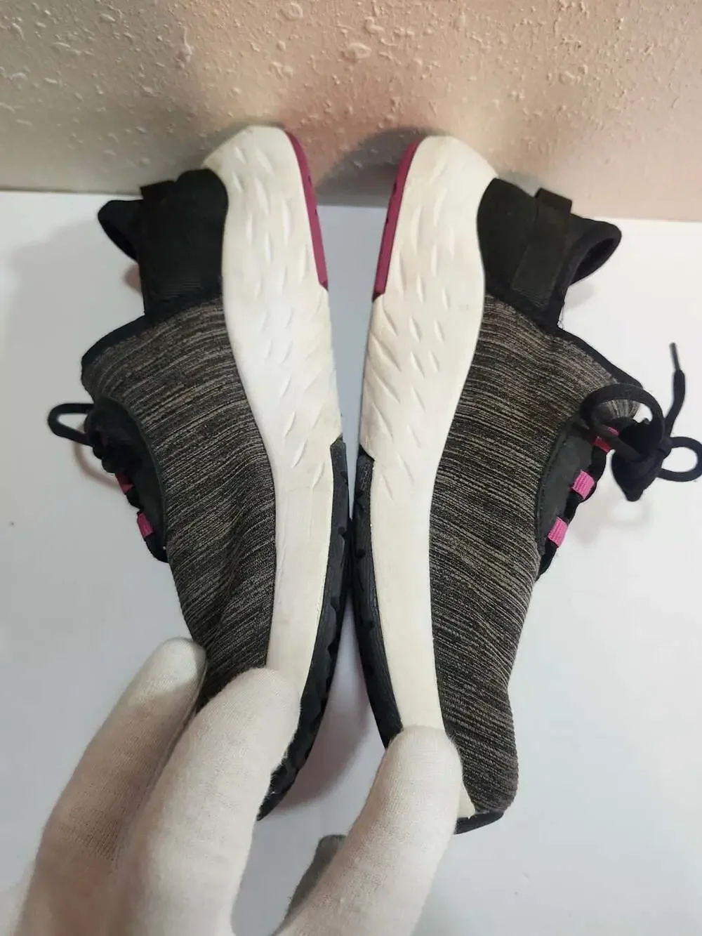 Ryka Prospect Walking Shoes Size 8M Black Pink Athletic womens Sneakers